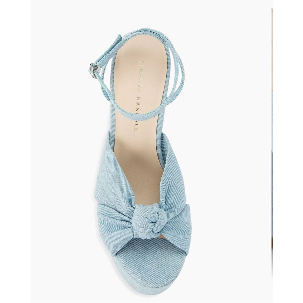 Loeffler Randall Roz 120MM Knot Platform Sandals - Picture 4 of 11